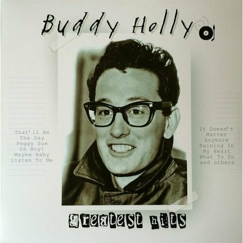 HOLLY, BUDDY Greatest Hits, LP (Remastered) винил 12 lp limited edition buddy holly buddy holly good rockin the hits limited edition lp