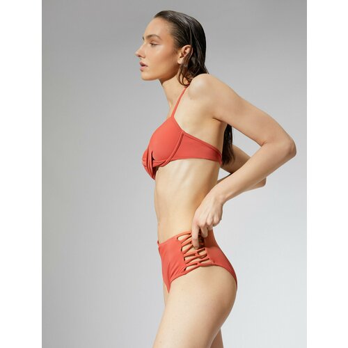 фото Плавки koton, размер 34, коричневый