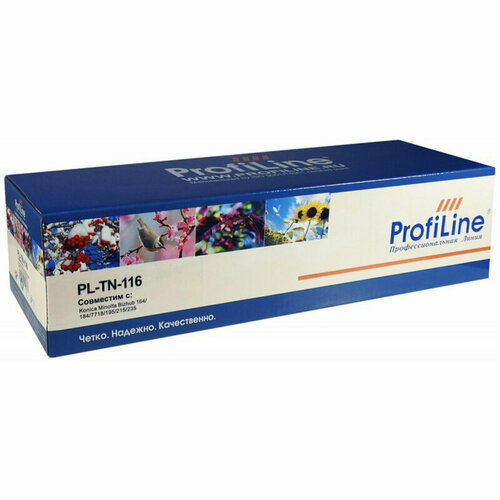 Картридж лазерный ProfiLine TN-116 чер. для Konica Minolta Bizhub 164, 1909297 картридж konica minolta tn 116 a1uc050