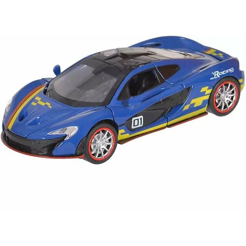 Модель машины McLaren P1 1:32 (15,5см) свет, звук, Инерционный механизм 32154