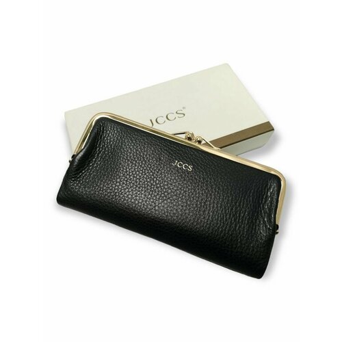 фото Кошелек 1002/black, фактура зернистая, черный pouchman