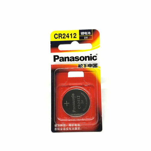 Батарейка Panasonic CR2412, 3V, Lithium
