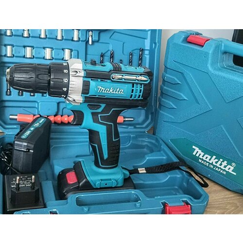 Дрель шуруповерт DF331D аккумуляторный 18V в наборе 42 Нм 2 АКБ 444000₽