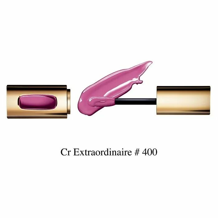 L'OREAL PARIS Лаковая помада Color Riche Extraordinaire, оттенок №400 Plum quarte