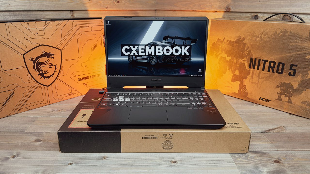 Игровой ноутбук 15.6' Asus FX505DD-BQ158T, Ryzen 5 3550H x8, GTX 1050 (3gb), 16gb DDR4, SSD 256gb + HDD 1000gb, Full HD IPS 1920x1080, Win 10