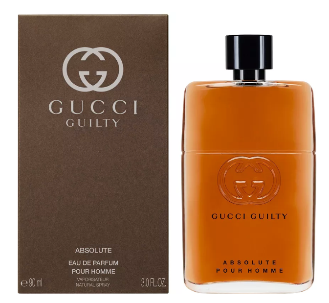 Gucci мужская парфюмерная вода Guilty Absolute pour Homme, 90 мл