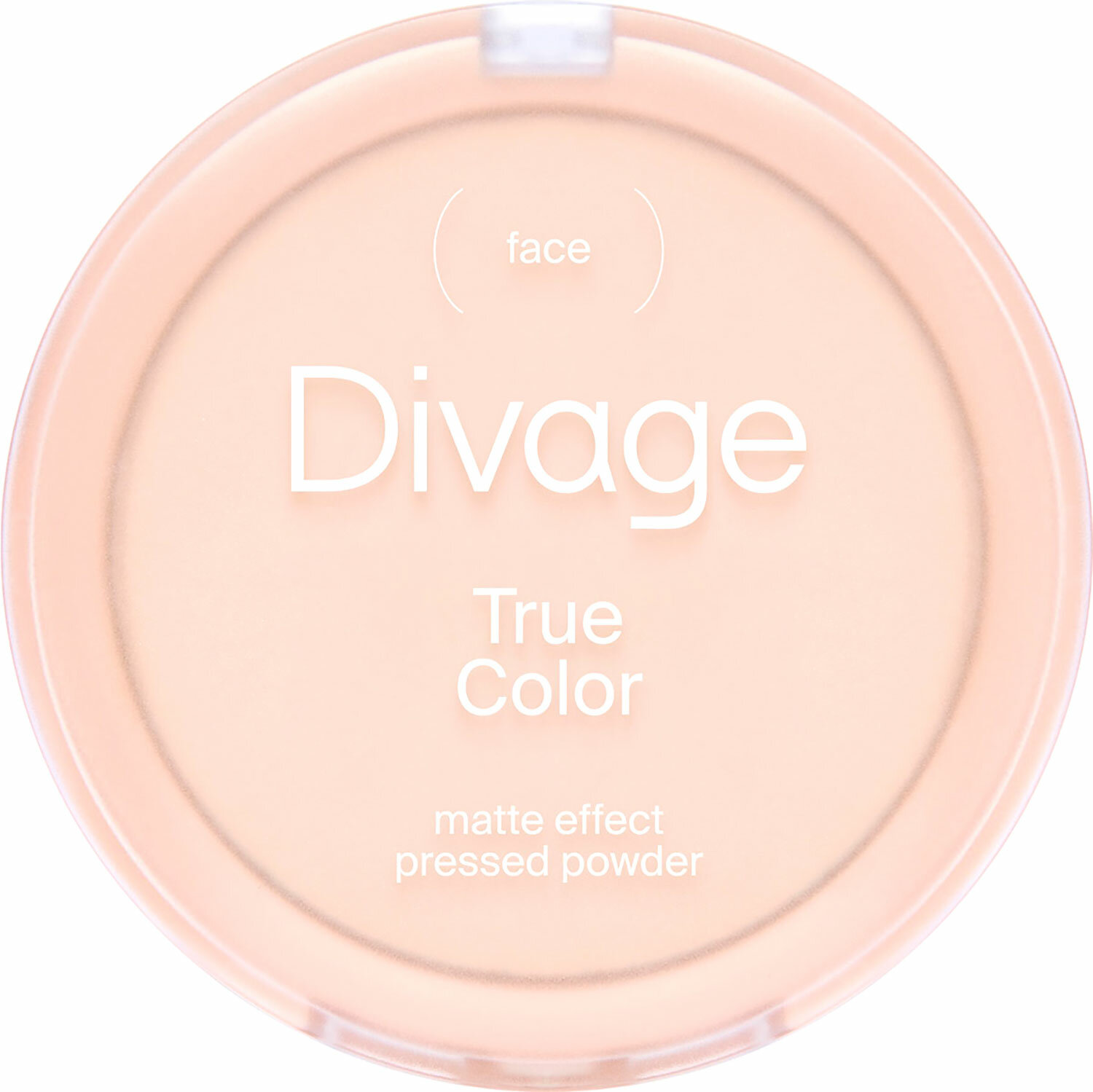 Пудра для лица Divage True Color компактная тон 01 9г