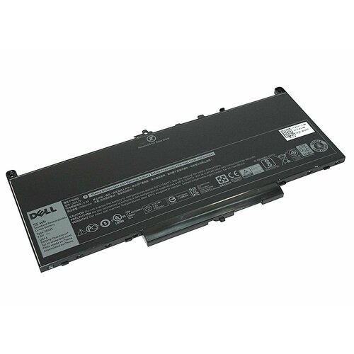 Аккумуляторная батарея для ноутбука Dell Latitude 12 E7270 E7470 ( J60J5) 7,6V 55Wh