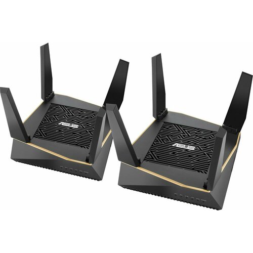 90IG04P0-MO3020, ASUS AiMesh AX6100 WiFi System (RT-AX92U 2 Pack), Маршрутизатор