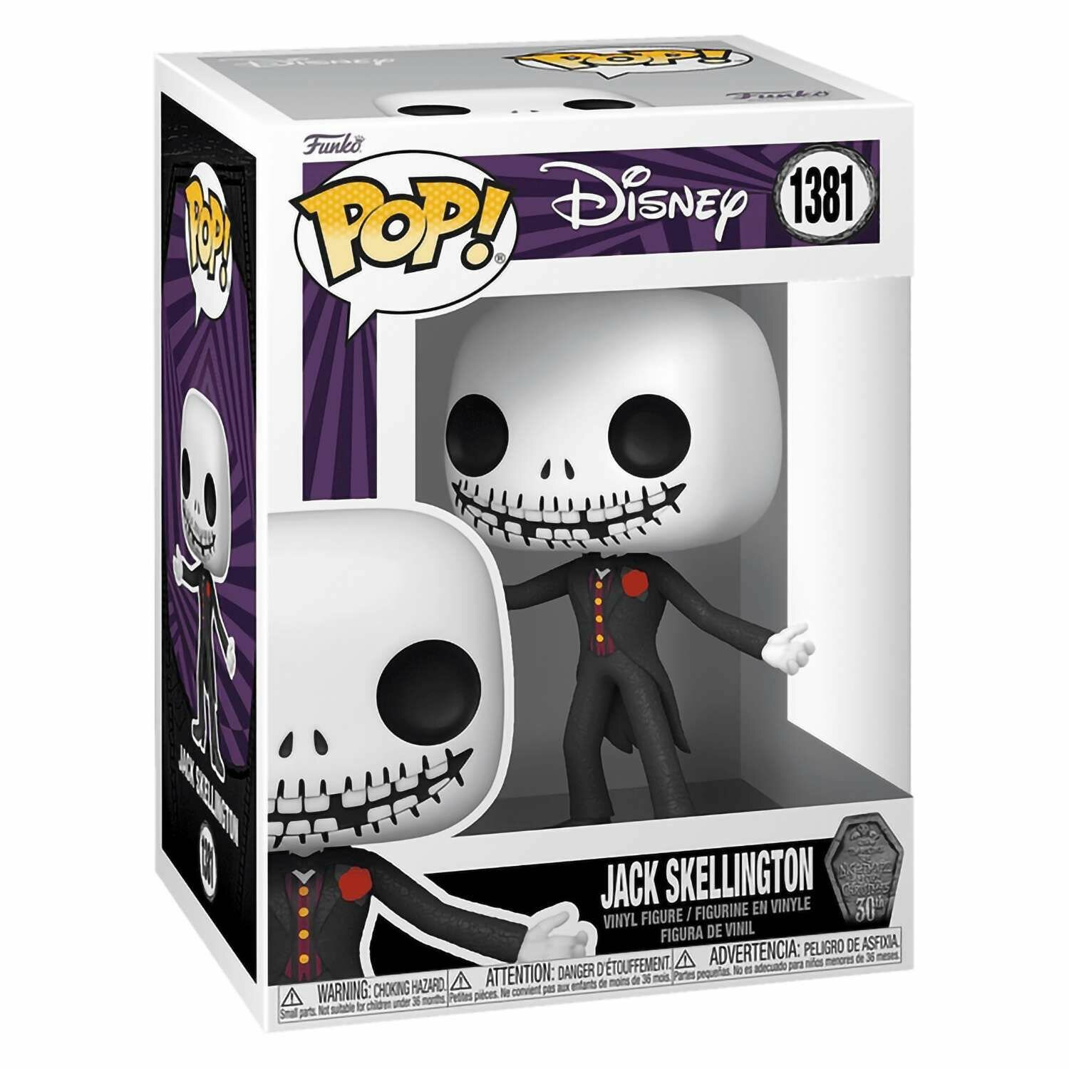 Фигурка Funko POP! Disney TNBC 30th Formal Jack Skellington (1381) 72384