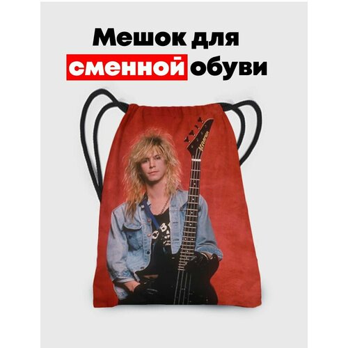 Мешок - сумка для обуви Guns N' Roses - Ганз Роуз мешок для сменной обуви guns n roses 8