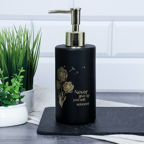 Дозатор для жидкого мыла 450 мл стекло 440₽