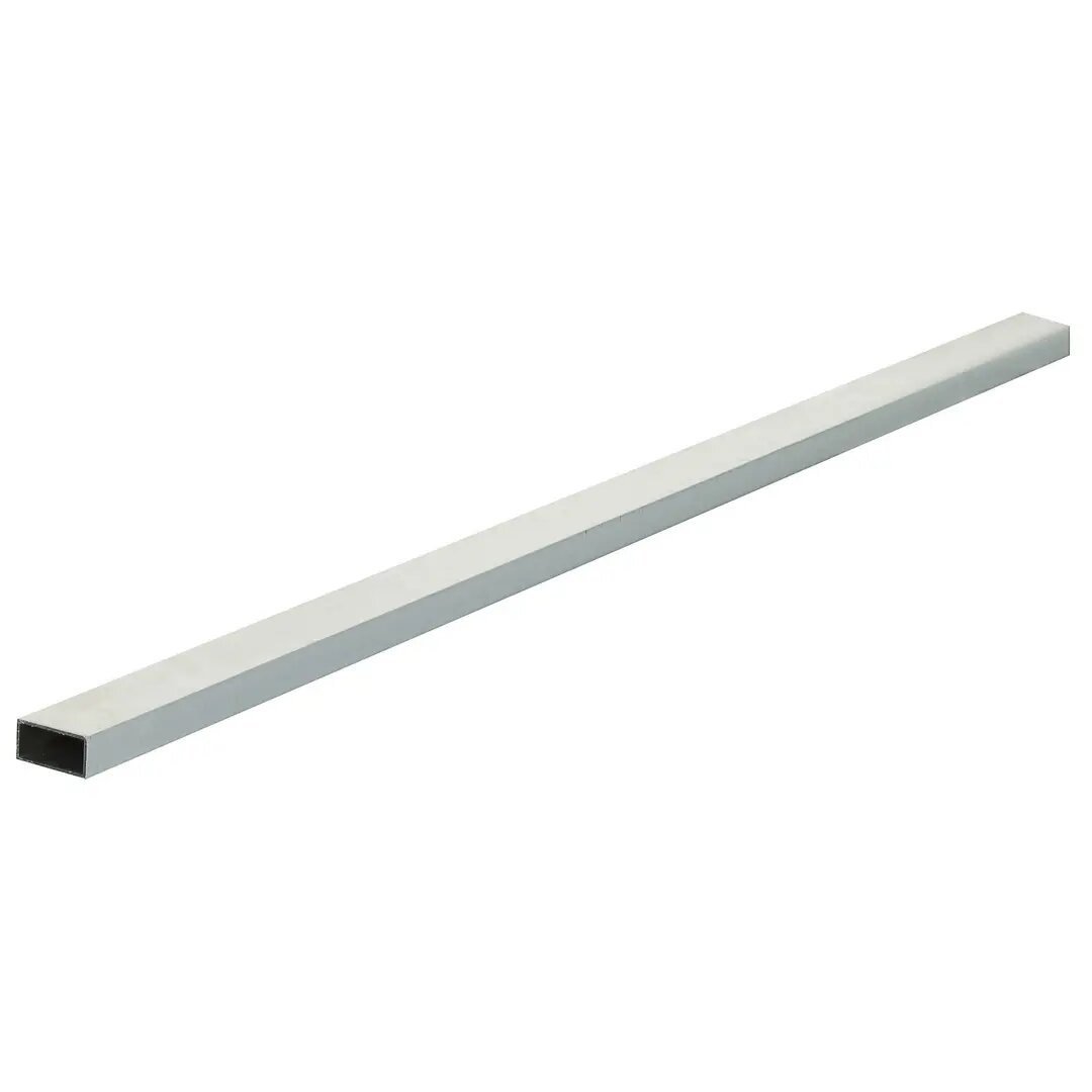 фото Профиль алюминиевый прямоугольный трубчатый 40х20х1.5x2000 мм