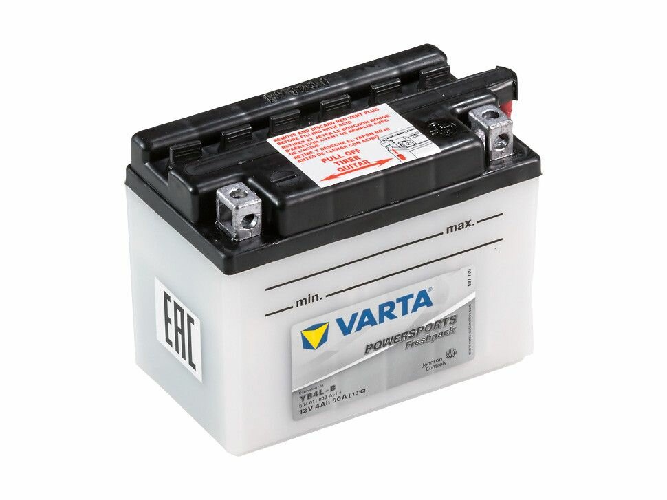 Аккумулятор VARTA мото 4 FP +элек YB4L-B .121х71х93 (ETN-504 011 002)