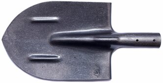Лопата штыковая из рельсовой стали, без черенка