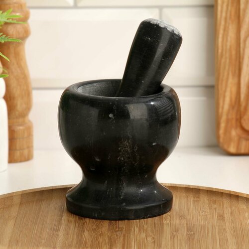 Ступка с пестиком из камня средняя 1134₽