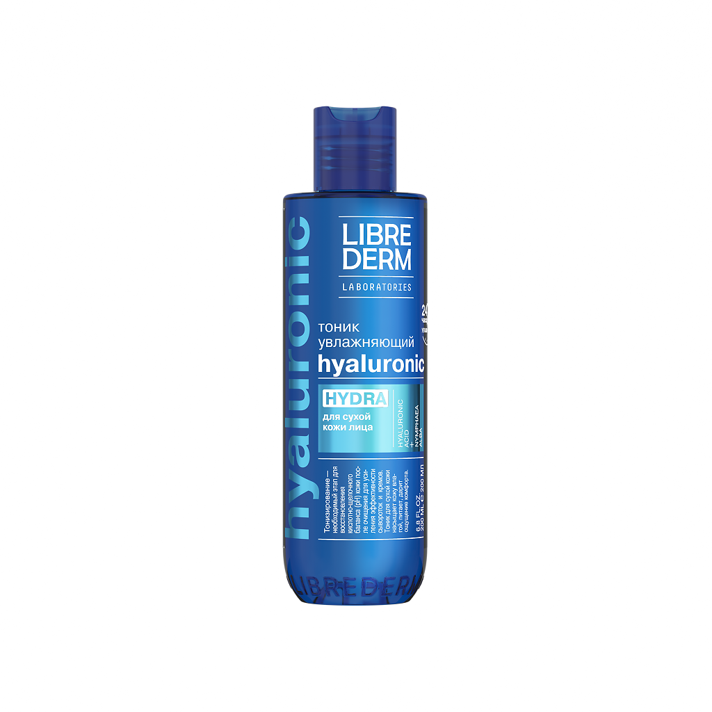 Librederm тоник увлажняющий Hydra Hyaluronic, 200 мл