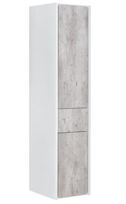 Шкаф-колонна Roca Ronda ZRU9303006 правый белый матовый/бетон
