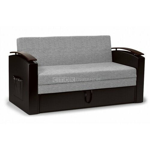Диван Брайт Grey 140 см, механизм выкатной