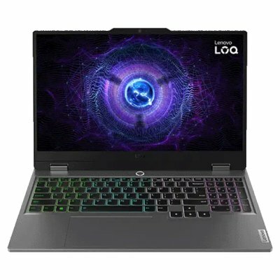 Ноутбук LOQ 15IAX9 83GS00EKRK-wpro Intel Core i5 12450HX, 2.4 GHz - 4.4 GHz, 24576 Mb, 15.6" Full HD 1920x1080, 512 Gb SSD, nVidia GeForce RTX 4060 8192 Mb, Windows 11 Professional, серый, 2.38 кг, 83GS00EKRK (операционная система в комплекте)