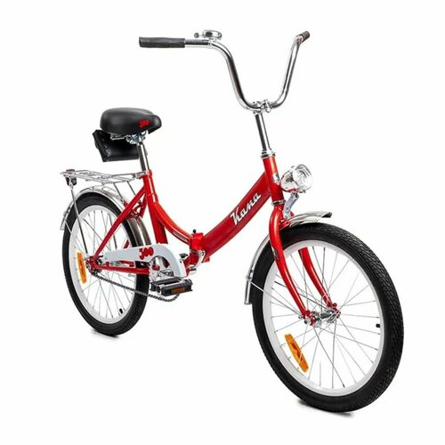Велосипед 20 Forward Кама 2023 г с фонарем 14 КрасныйБелый 19220₽