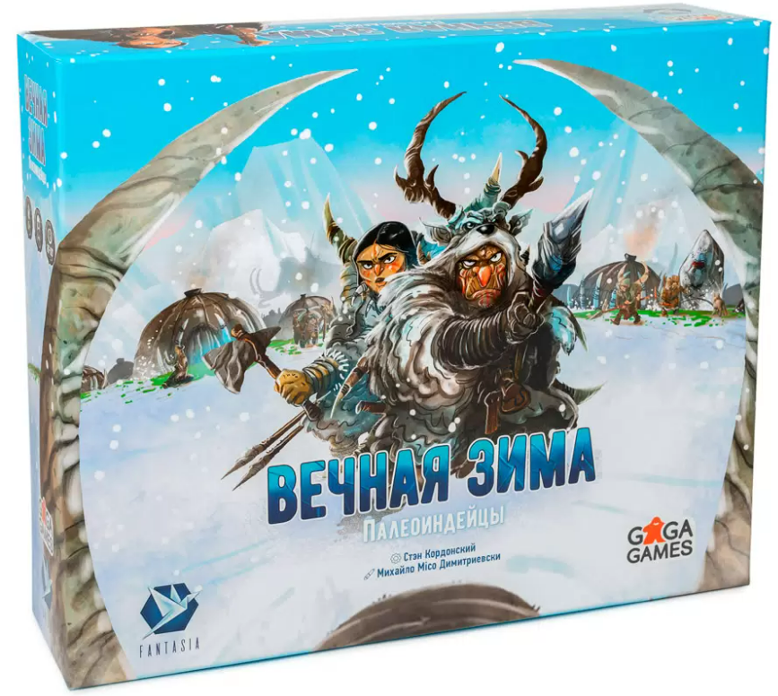 Настольная игра для опытных игроков Вечная Зима: Палеоиндейцы