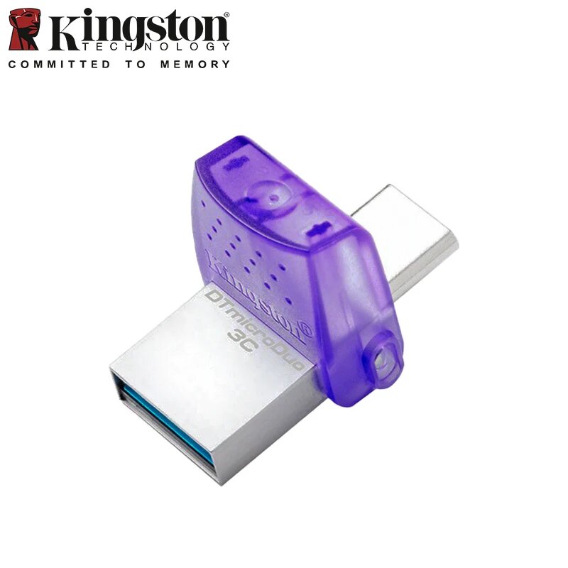 Kingston DTDUO3CG3 флешка USB Type-C 64/128/256 ГБ для iPhone15 PRO