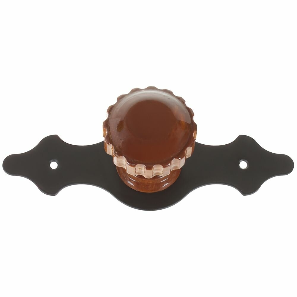 фото Ручка-скоба JET M7 декоративная, полимер, цвет черный