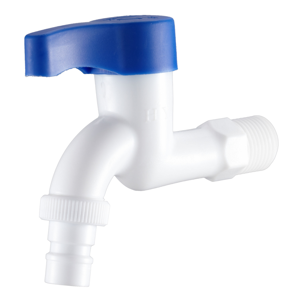 фото Смеситель водоразборный РМС PL3KR-1/2, белый