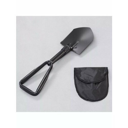 Лопата складная Следопыт в чехле 60 см черная 1432₽