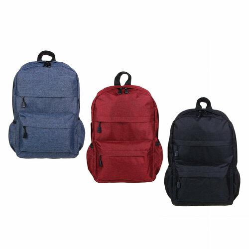 ЮL Рюкзак молодежный Дуоми полиэстер 37х24х11см 3 цвета 973 3 штуки 2891₽