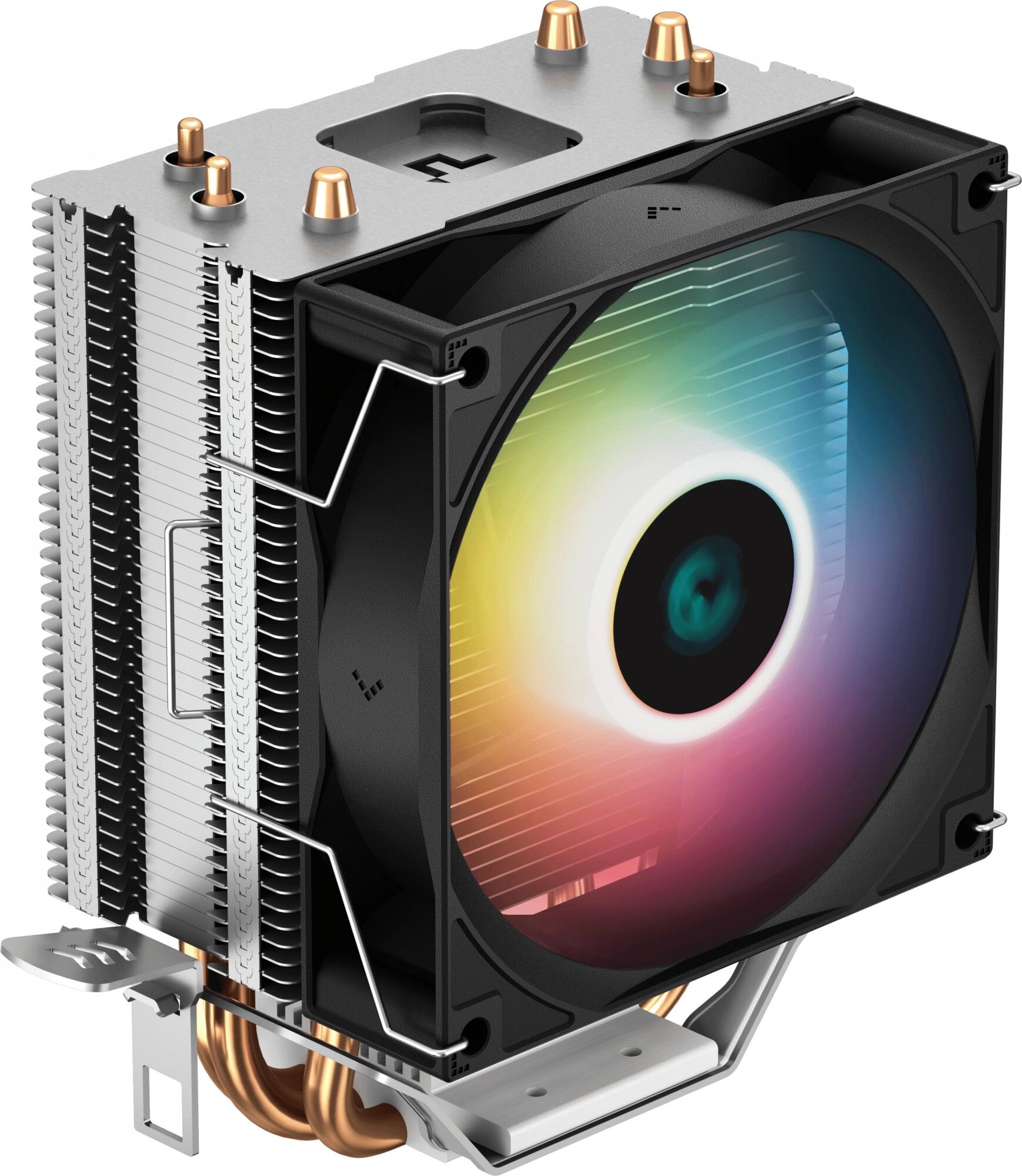 Устройство охлаждения(кулер) Deepcool AG300 LED Soc-AM5/AM4/1151/1200/1700 черный 4-pin 18-31dB Al+Cu 150W 350gr Ret
