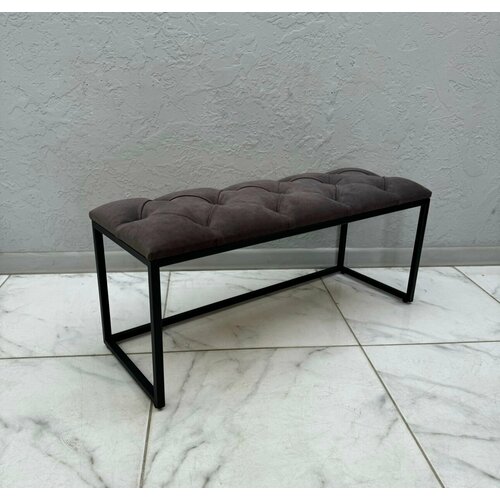 Банкетка в прихожую для обуви STEEL MEBEL БЧ-К11 Обувница с сидением Размер 100х35х45 мм 16200₽