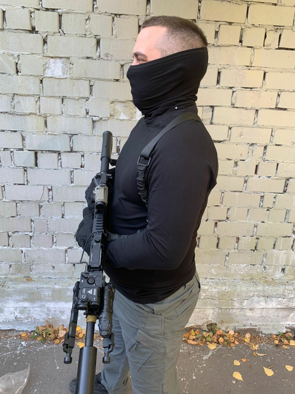 Лонгслив размер XL, , черный, Черный — фото 1