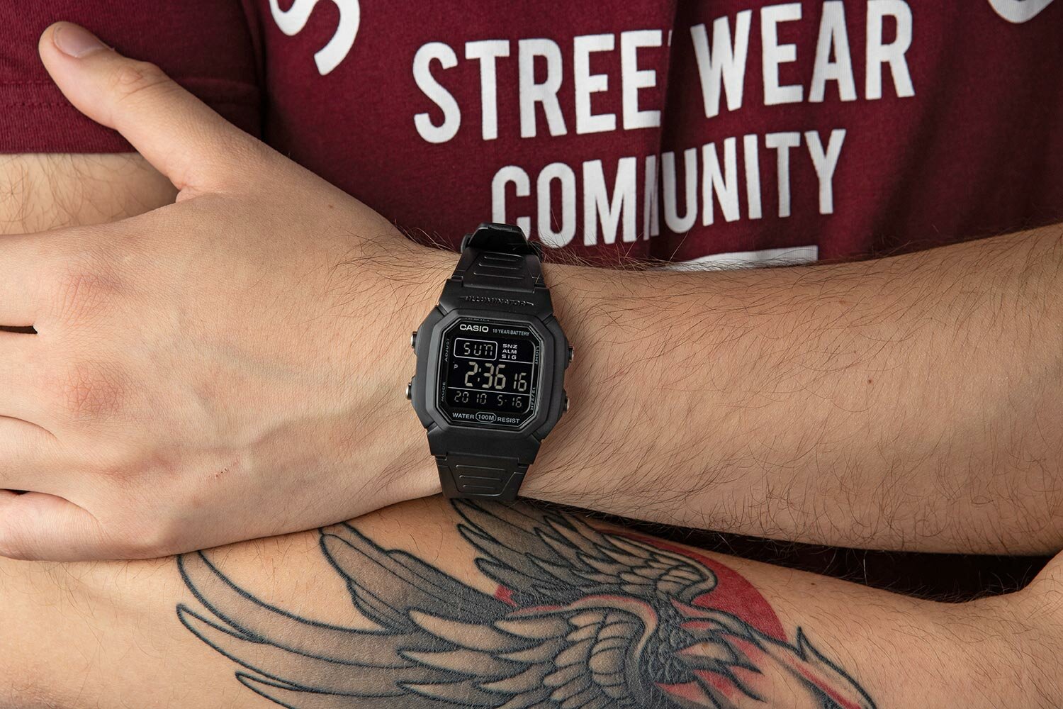 Наручные часы CASIO Collection, черный — фото 1