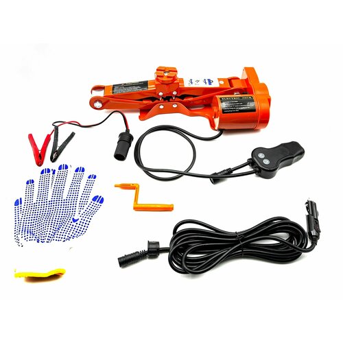 Электро домкрат автомобильный до 3х тонн