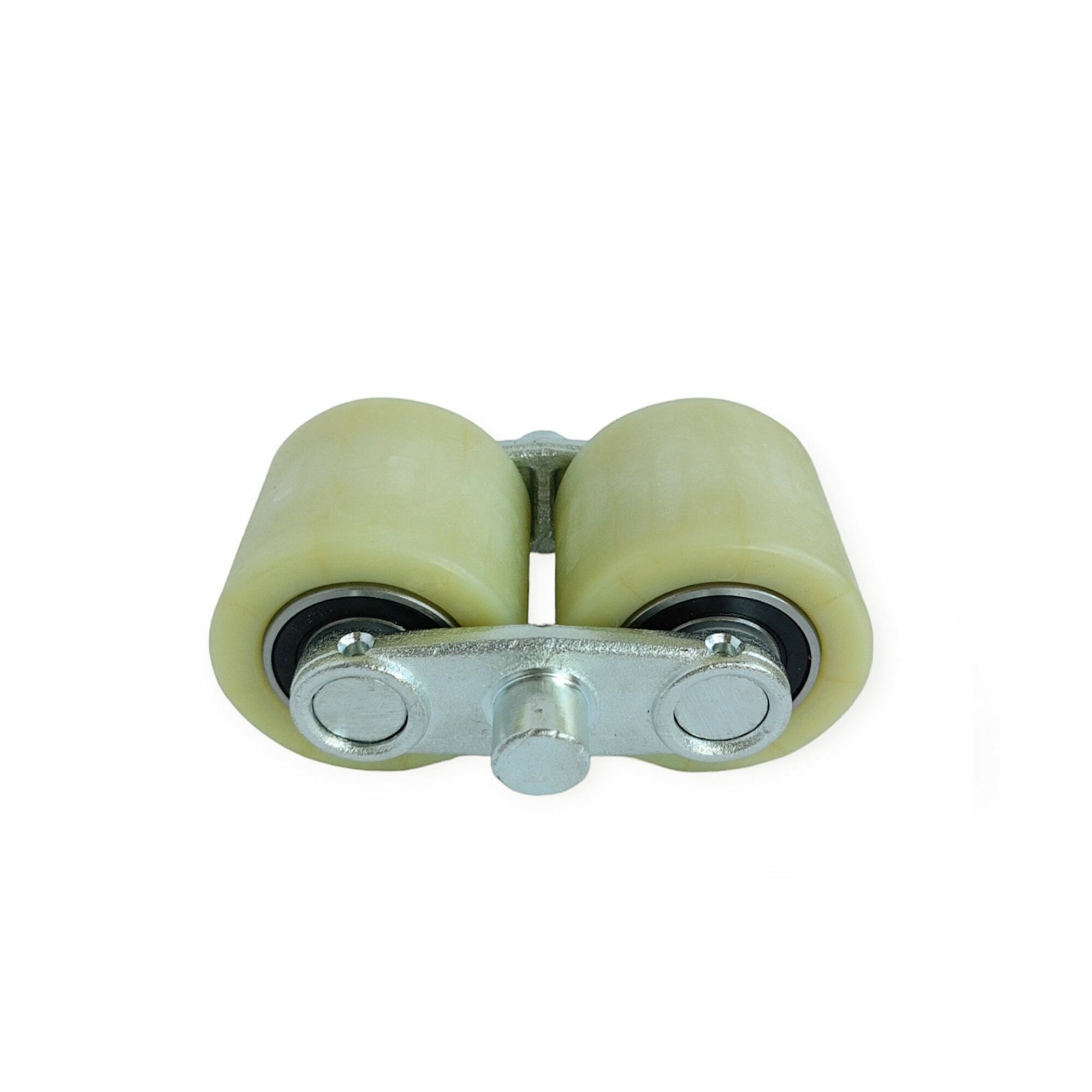 фото Тандем роликов JC20/DB20, размер 70х60 мм, полиамид (комплект в разборе) для гидравлической тележки (рохли)