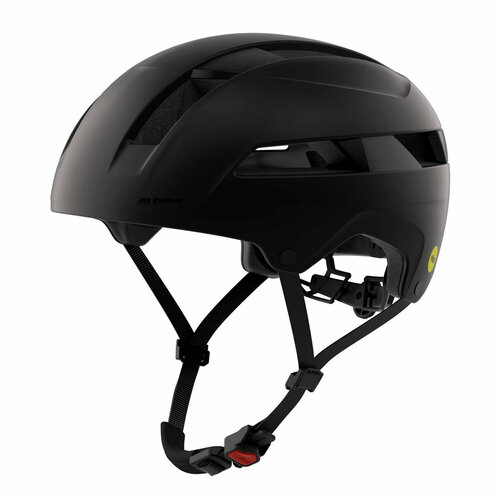 Велошлем ALPINA Bloom Mips Black Matt (см:55-59) черный, размер 55, 59