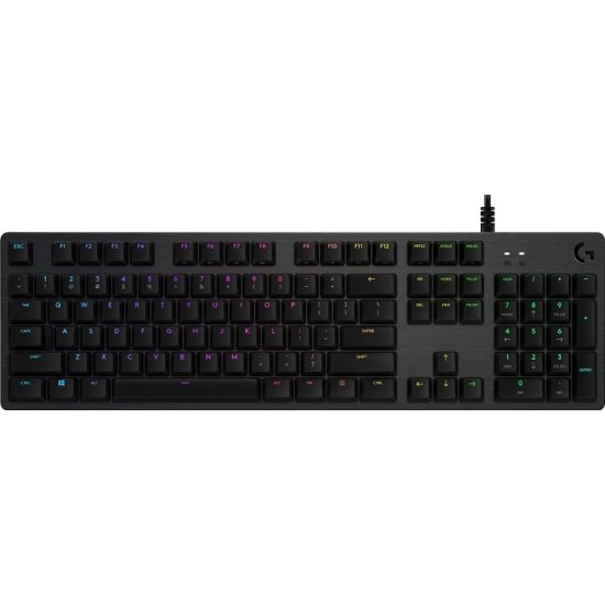 Клавиатура Logitech G512 Carbon GX Brown Switch Carbon (920-009356) — фото 1