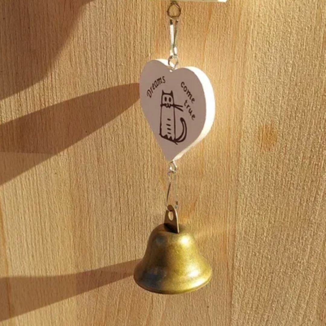 Колокольчик в сад в дом собака и кот — фото 1