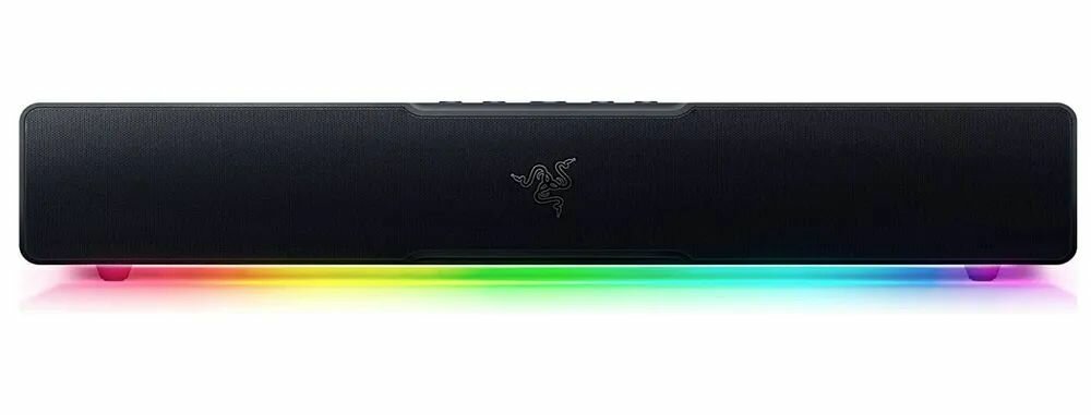 Саундбар игровой Razer Leviathan V2X Full-range drive unit CHROMA RGB(RAZER AUDIO APP), Черный