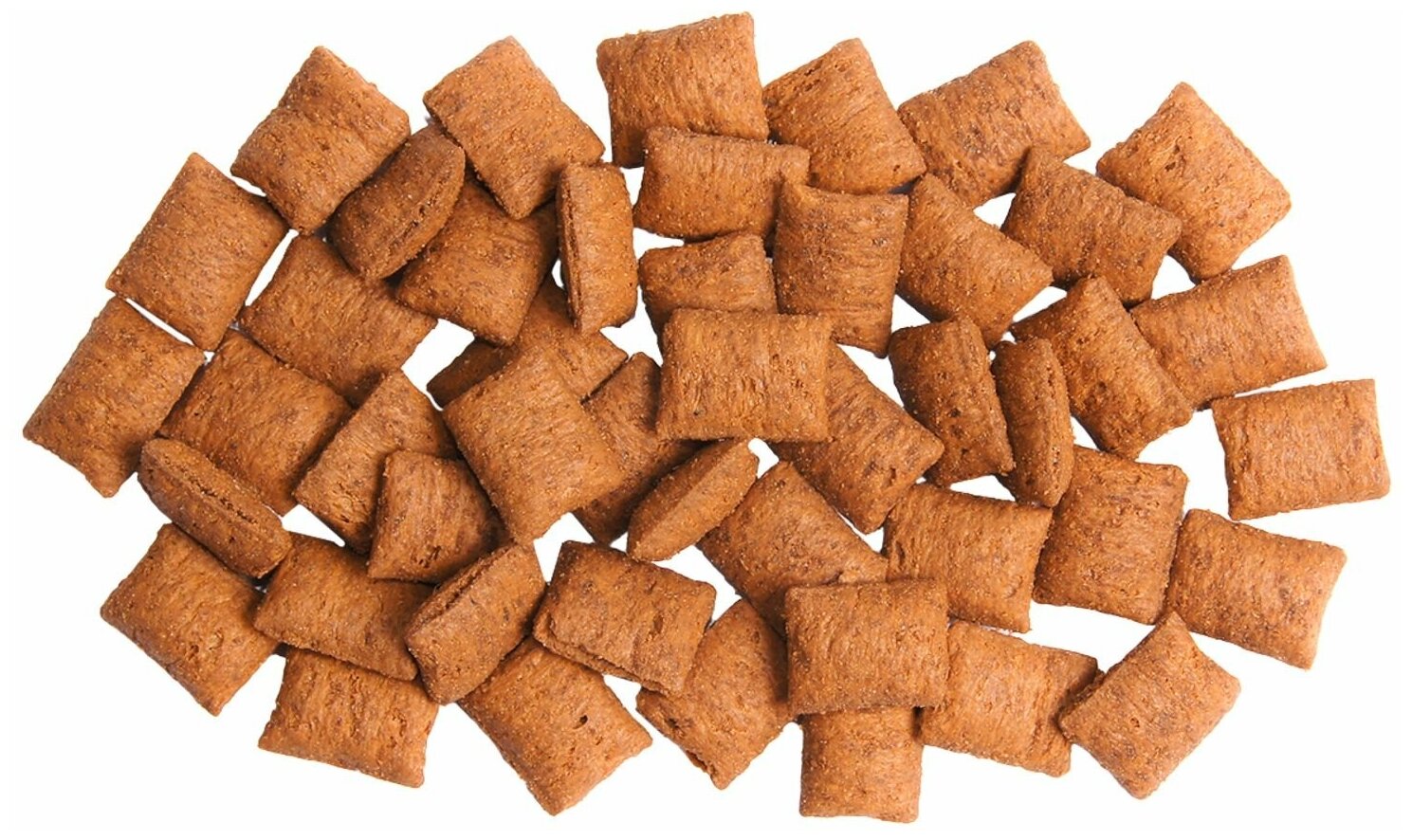 Изображение Лакомство Мнямс хрустящие подушечки для кошек с лососем "Здоровье и красота", 60гр