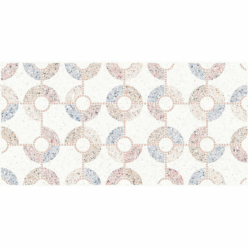 фото Декор нефрит-керамика Хитроу песочный 40x20 см