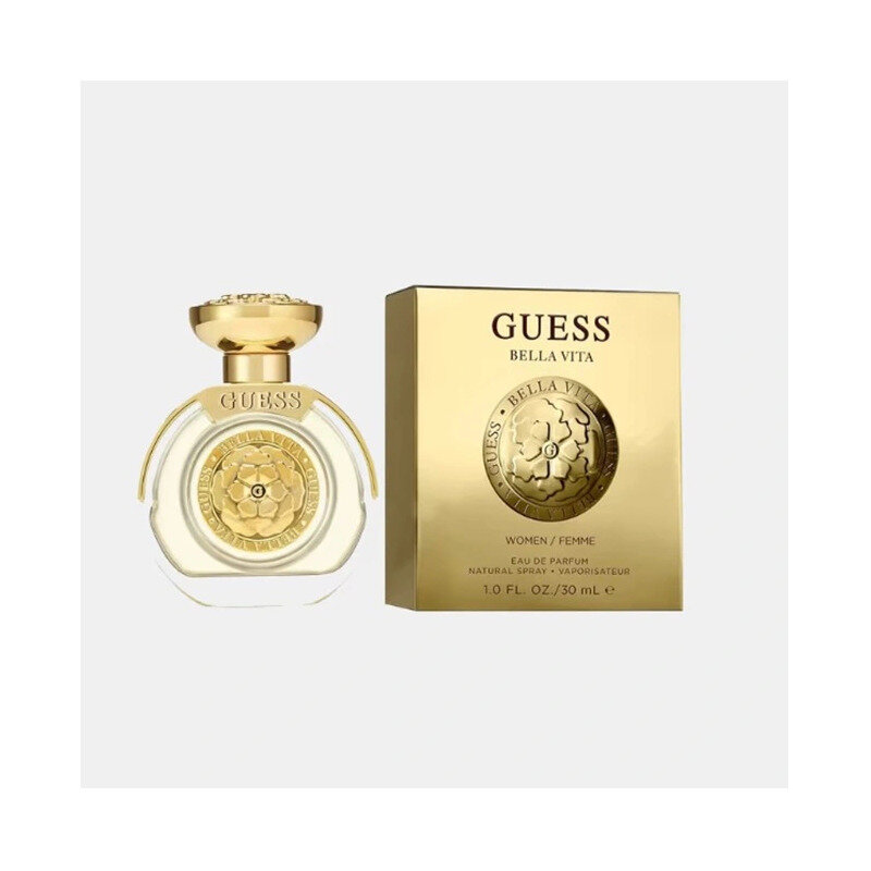 Гурманские духи Guess Bella Vita / Парфюмерная вода 30 мл / Аромат Гесс Сладкая Жизнь / Парфюм для женщин
