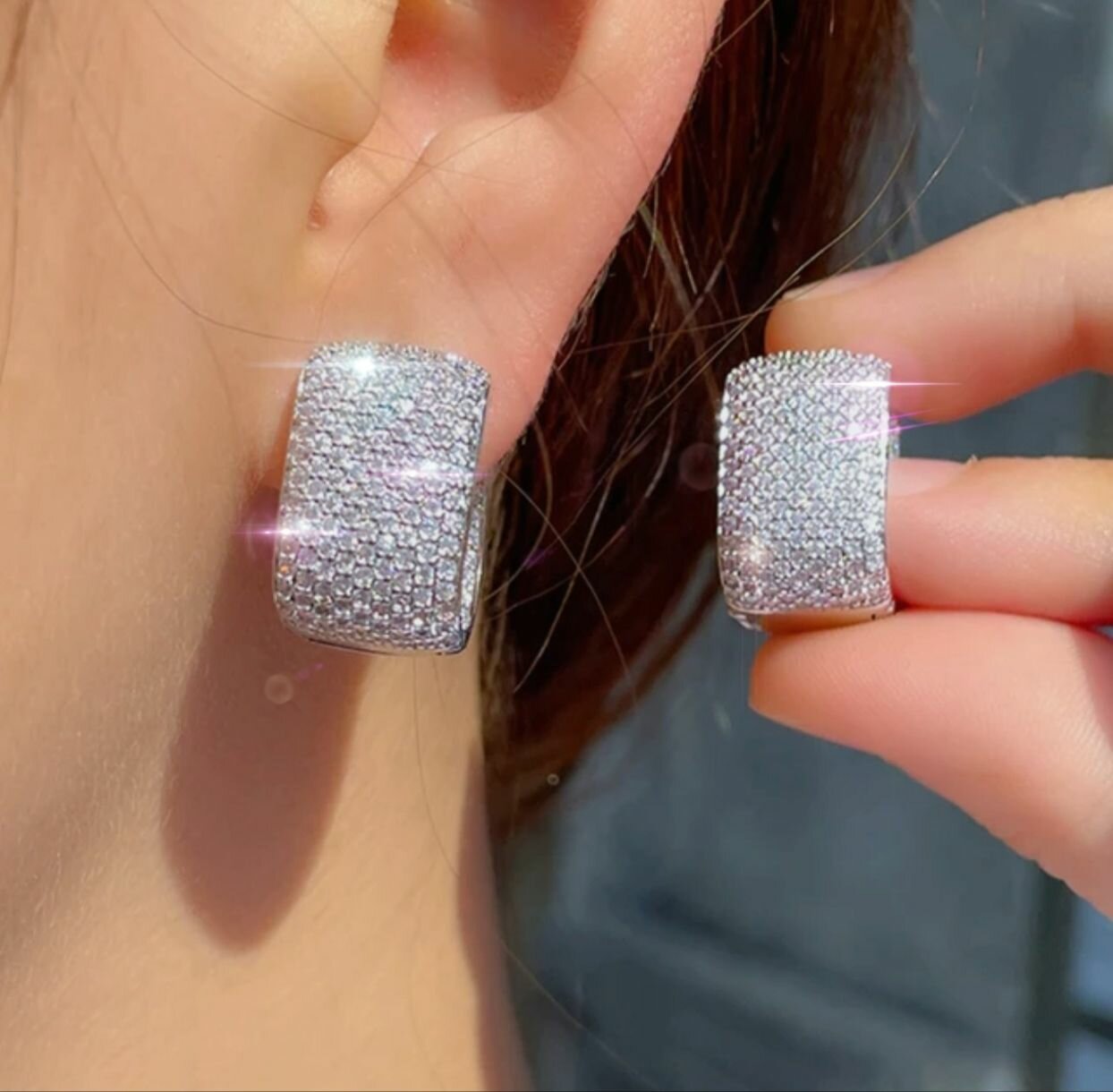 Серьги Marex, фианит