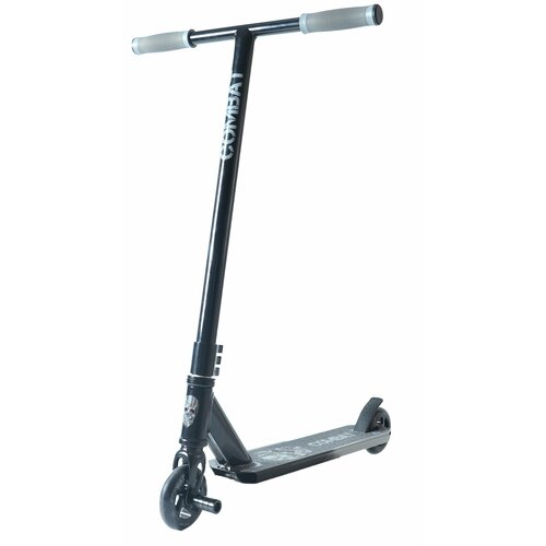 Трюковый самокат AT COMBAT 2024 серый + пега