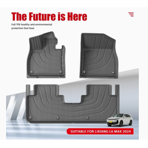 Коврики в салон Lixiang 3D L6 Max TPE Mats 2024 - 2027