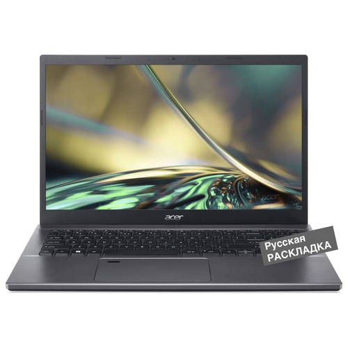 156 Ноутбук Acer Aspire 5 A515-57-50YA Intel Core i5-12450H 20 ГГц 8 ядер RAM 32 ГБ SSD 2048 ГБ Windows 11 Pro русская клавиатура серый 79490₽
