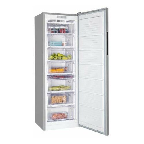 Морозильная камера NORDFROST DF 268 WAP, объём 256 л, ручная система оттаивания, перенавешиваемая дверь, белая