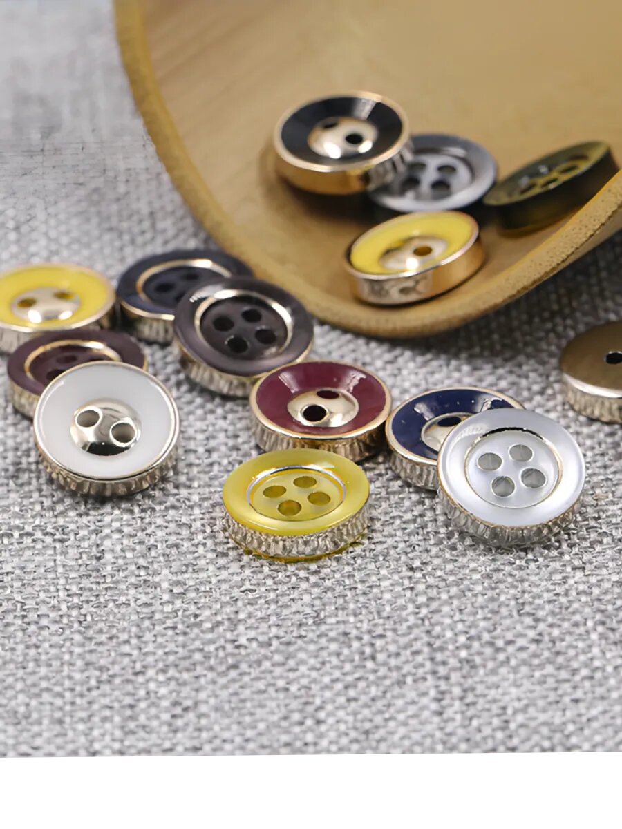 Набор пуговиц для рубашки из 10 шт. — фото 1